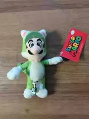 NWT Super Mario 7" Plush Toys - You Choose - Cat Suit Mario or Frog Suit Luigi