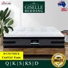 Giselle Bedding 36cm Mattress Cool Gel Memory Foam Double-sided Bed Queen
