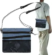 [Mendoule] Single Sling Backpack For Men - Portable Lightweight Fashion Shoulder Backpack Large Capacity,Removable Buckle Outdoor Mobile Phone Belt Bag With Adjustable Strap For Traveling