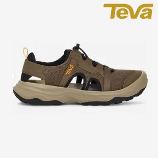 【TEVA】Out Flow CT 男 護趾水路機能涼鞋拖鞋/雨鞋/水鞋 柚木色(TV1134357TEAK)
