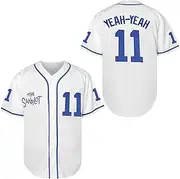 [MESOSPERO] Benny The Jet Rodriguez The Sandlot Baseball Jersey, Michael Squints Palledorous Alan Yeah-Yeah McClennan Men's Jersey S-3XL