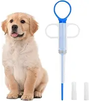 Pill Dispenser for Cats,Puppy Kitten Pill Plunger Popper | Soft Silicone Tip Leak-Proof Feeder for Paste Liquid Home Animals Dining