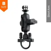 RAM U-Bolt Handlebar GoPro Action Camera Mount Kit 1" Ball