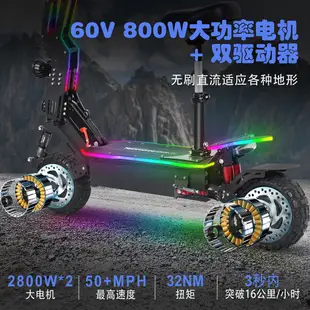 【特價優惠】成人電動滑板車兩輪11寸可折疊電動代步車新款成年電動滑板車