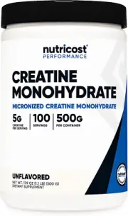 Creatine Monohydrate Micronized Powder 1 Pack