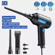New Compressed Air Duster Blower Electric Portable Dust Cleaner For Keyboard PC