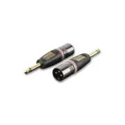 GA63025 XGA27 Xcaliber Adaptor, XLR Plug To Jack Plug