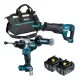 【MAKITA 牧田】DLX2449GX1 18V無刷雙機組 DHP486+DJR187(DLX2449GX1)