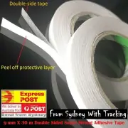 Double Sided Sticky Tape Super Strong 10 mmx 30 M Scrap-booking Craft Au Stock