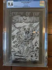 Curse of the Spawn #1 CGC 9.6 Black & White Edition