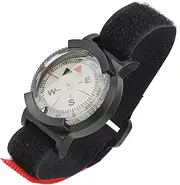 Glow in The Dark Compass Watch, Buoyant Diving Wrist Compass for Underwater Navigation, Easy to Read, Portable with Luminous Design, Acrylic Nylon Material,for Outdoor Activities