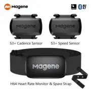 Dual Mode Speed Cadence Heart Rate Sensor Bicycle Computer