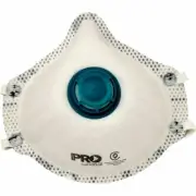 Prochoice P2 RESPIRATORS 12Pcs With Valve & Active Carbon Filter, Dual Straps