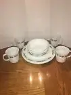 New Service for 4, Corelle HOLLY DAYS Dinner Set NOS Open Box EXCELLENT COND
