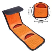 New 3 Pockets Lens Filter Bag Camera Lens Filter Pouch for 82Mm ND UV CPL Camera