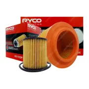 Ryco Oil Air Filter for Ford Everest UA 3.2L Ranger PX 2.2L Turbo Diesel
