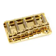 NEW Gotoh 205B-5 Vintage Style Bridge Brass Saddles 5-Strings w/ screws - GOLD