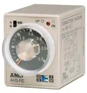 Anly DUAL MODE TIMER 5A 24-240V AC/DC 3m/30m/3hr/30hr Range, Customized CMOS IC