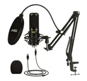 NLL NC-011 USB Microphone for Computer PC Podcast Condenser Microphone Kit NEW