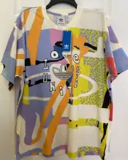 ADIDAS LOVE UNITES T-SHIRT MENS SZ LG- PRIDE SHIRT GENDER NEURAL -UNITEFIT￼ NWT