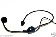 Pro Headset Head wearing Microphone Mic For Megaphone PC Wireless sys 3.5mm mono