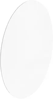 LABRIMP Acrylic Mirror Round Tray Elegant Table Decor for Weddings Parties Versatile Decorative Mirror for Candles Jewelry Flowers Stylish Home Centerpiece