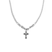 Hip Hop Cross Necklaces Men Women Punk Style Fashion Jewellery Chain
