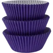 New Purple Cupcake Cases 5cm 75pk Muffin Baking Cups Patty Pans Liners Supplies