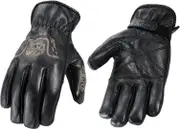 Rokker Tattoo Ape Motorcycle Gloves, black, Size 2XL for Men