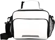 Snow White Kids Lunch Bag Wide Open Lunch Tote Bag Lunch Box Cooler Bag for Children