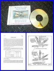 DH82A Tiger Moth - Maintenance & Repair Manual on CD or USB