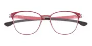 Ic! Berlin IC5033 Ludmila L. Carmine Red Men's Glasses Red Size 51 - Private Health Rebate - Blue Light Block Available