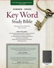 NASB Hebrew-Greek Key Word Study Bible GL Black: Key Insights Into God's Word by