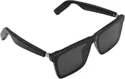 [Generic] Smart Glasses, Smart Sunglasses Stylish Look Clear Sound Touch Control HD Sunglasses, Voice Control Fashionable Enhanced Comfort Wireless Headphone Sunglasses for Music Calling