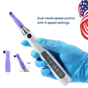 Dental Electric Cordless Hygiene Prophy Polishing Handpiece 360°Swivel 3 Setting