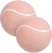 Yardwe 2Pcs Tennis Balls for Beginners Lightweight Practice Balls for Training Skills with Easy Visibility Tennis Starter