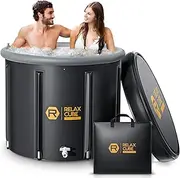 Ice Bath Tub for Athletes,Multiple Layered Portable Ice Bath Tub for Recovery and Cold Water Therapy, Cold Plunge Tub for Outdoor-116 Gal Capacity