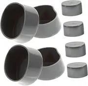 8Pcs Trailer Wheel Hub Rubber Caps Bearing Protector Covers for Axle Grease Durable and Maintain Pressure and Prevent for Trailers