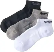 [Gunze] Reebok Socks, 3 Pairs Set, Arch Support, Antibacterial, Deodorizing, Sneaker Length