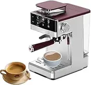 Coffee Machine, 1350w High Power Freestanding Coffee Machine, 20 Bar Pressure, Automatic Cleaning Function at Startup, Eliminating The Need for Cleaning, Capacity 1.8l