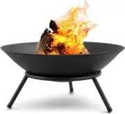 AMAGABELI GARDEN & HOME Fire Pit Outdoor Wood Burning Fire Bowl 22.6in with A...
