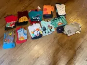 NWT~Toddler Boys Size12, 12-18, 18, 18-24, 24 Months HUGE 21 Piece Clothing Lot