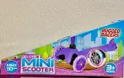 Rugged Racers Deluxe Mini Scooter Includes LED Wheels Ages 3+ Max 90 lbs