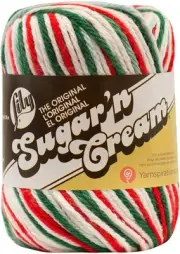 Lily Sugar'n Cream Yarn Ombres-Mistletoe 102002-138