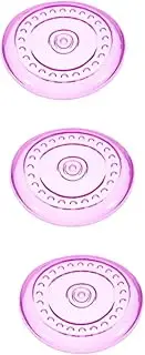 3pcs Dog Flying Saucer Dog Toys Puppy Plaything Flying Toy Puppy Training Discs Outdoor Playset Dog Throwing Plate Toy Puppy Chewing Toys Dog Throwing Disc Dog Disc Toy Purple