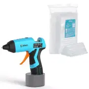 225 Pcs Glue Sticks Kit With Cordless Glue Gun, GoGonova 15s Fast Heating Rec...