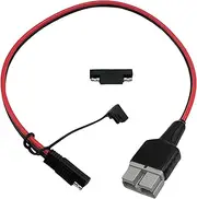 Anderson SB50 Male to SAE Extension Cable, 10AWG SAE Solar Panel Connection Cable for Solar Panel, Solar Generator, Portable Power Station