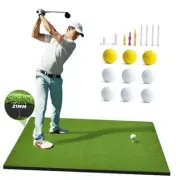 Golf Hitting Mat, 5x4ft Artificial Golf Turf Practice 5‘ x 4’ Standard - 21MM