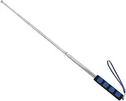 FOYTOKI Extendable Stainless Steel Flagpole Portable for Outdoor Events Teaching Travel Convenient Durable Design for Safe Flag Display with Stylish Ball Top