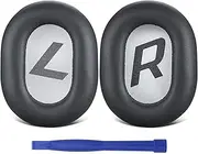 SOULWIT Ear Pads Cushions Replacement for Plantronics BackBeat Pro 2, Voyager 8200 UC Headphones, Earpads with Noise Isolation Memory Foam, Softer Protein Leather